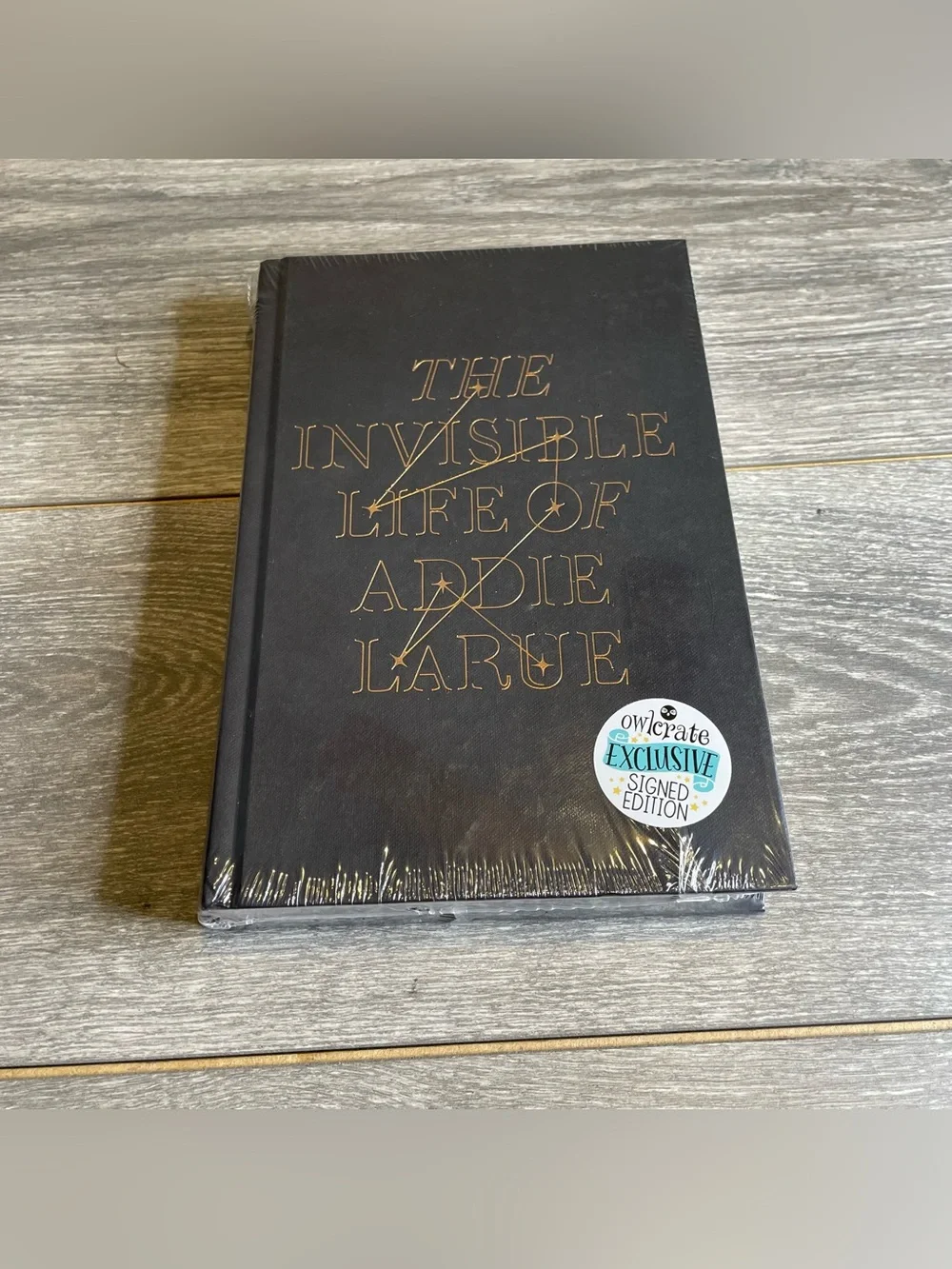 The Invisible Life of Addie LaRue VE Schwab OwlCrate Signed Edition Sealed HC